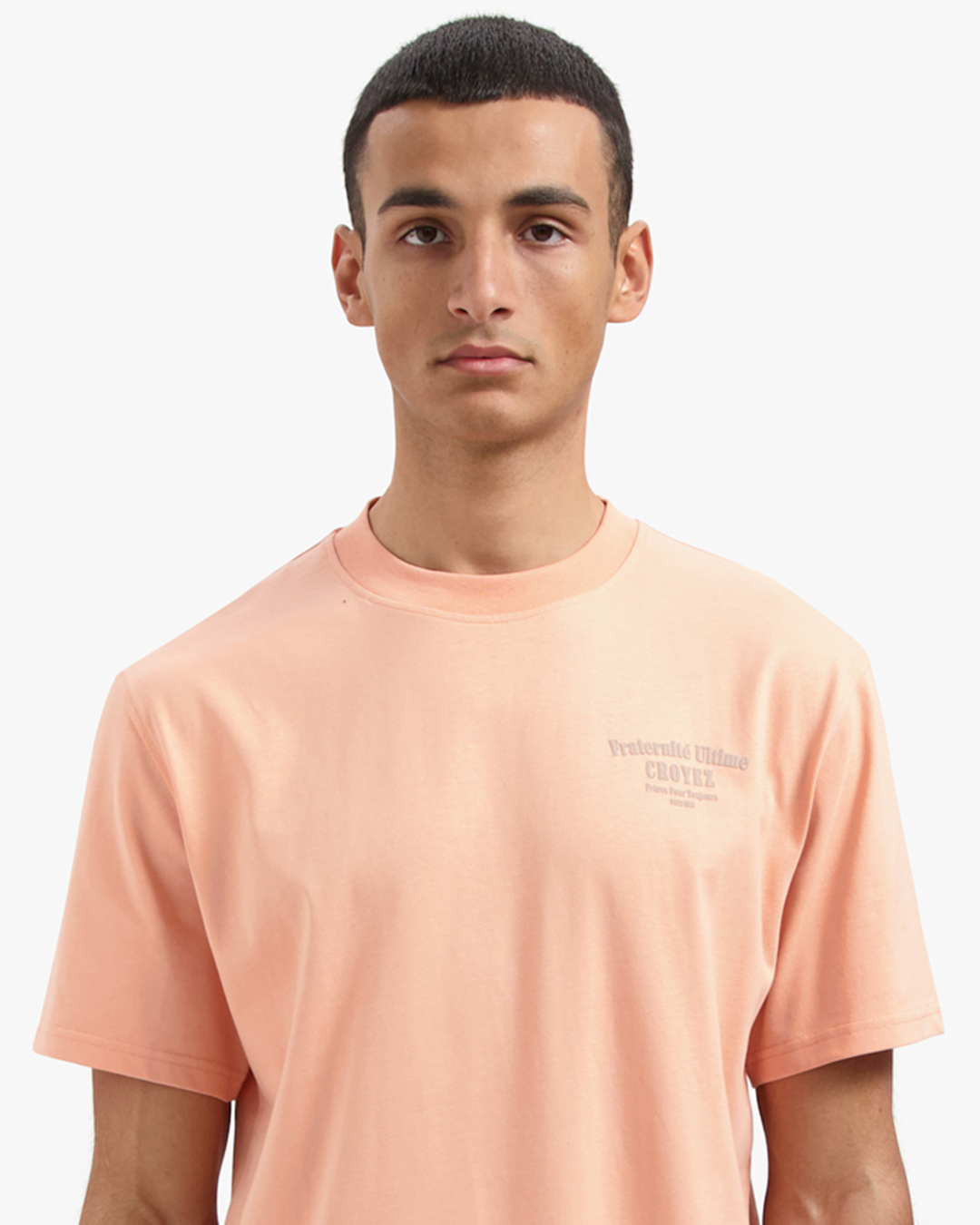 CROYEZ FRATERNITÉ T-SHIRT | PEACH