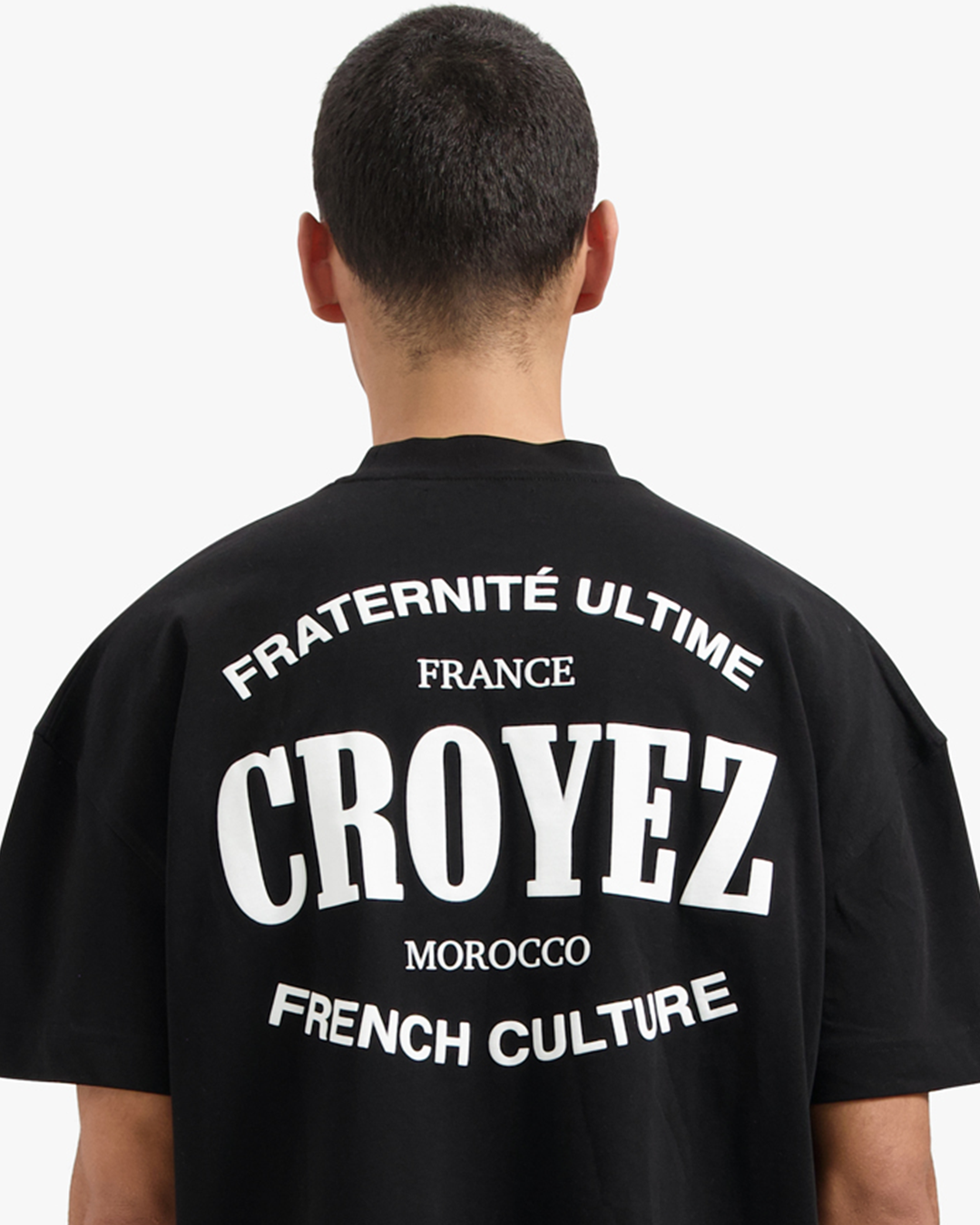 CROYEZ STAMP T-SHIRT | BLACK