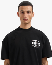 CROYEZ STAMP T-SHIRT | BLACK