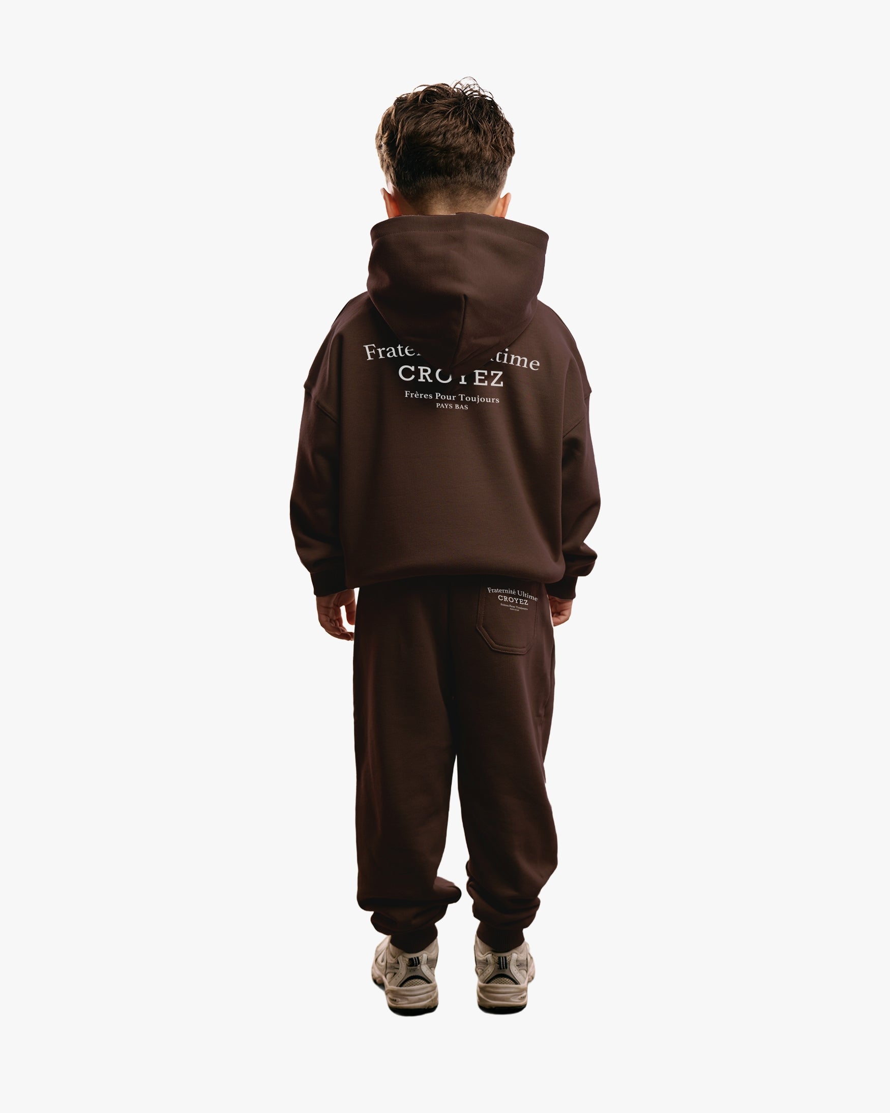 CROYEZ MINI FRATERNITÉ HOODIE | BROWN