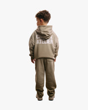 Croyez Mini Sprayed Atelier Sweatpants | Dusty Olive