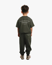CROYEZ MINI FRATERNITÉ T-SHIRT | DARK GREEN