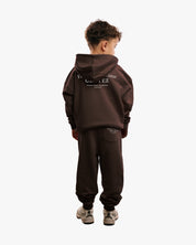 CROYEZ MINI FRATERNITÉ ZIP-HOODIE | BROWN