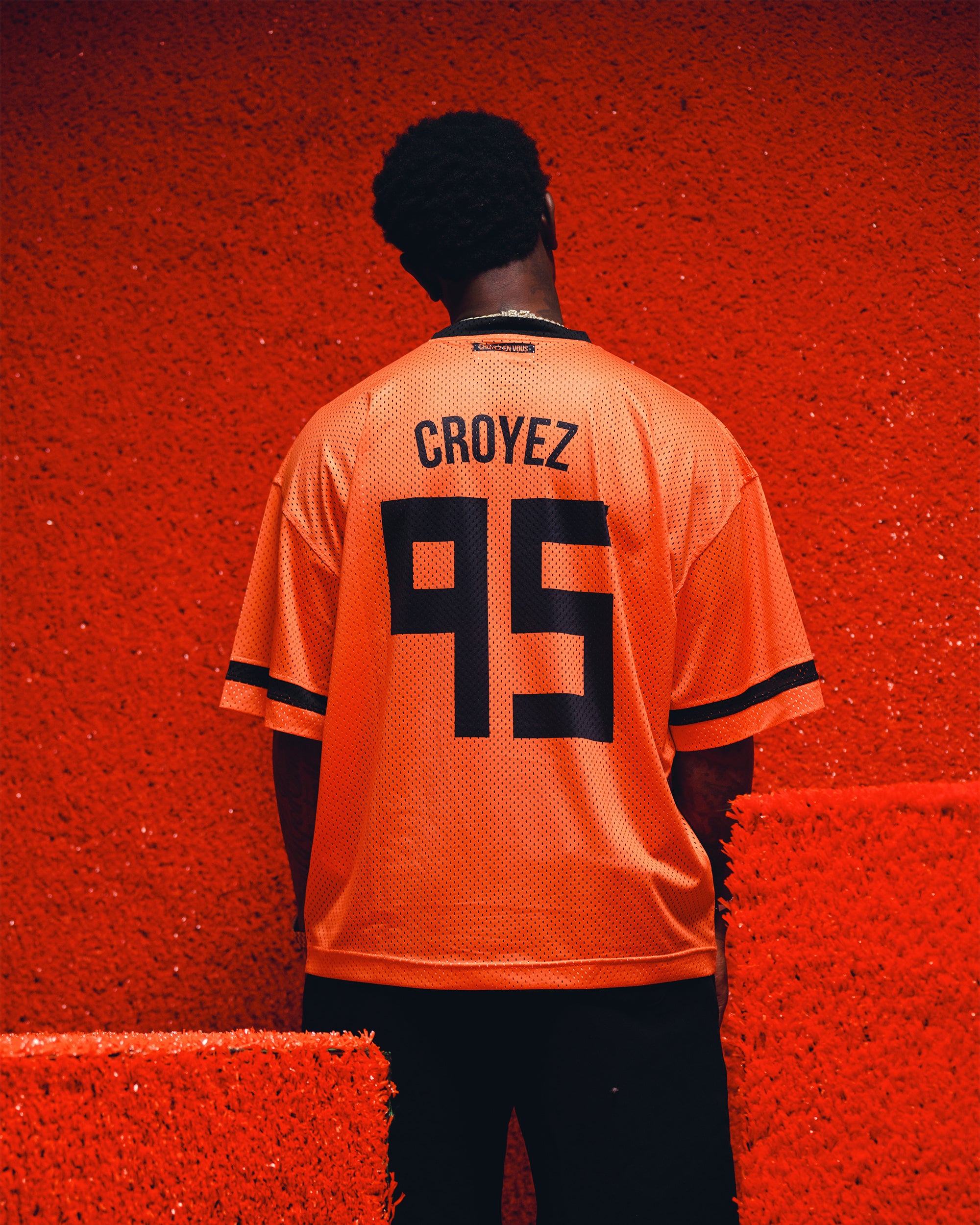 Croyez World Cup Mesh Jersey | Orange/Black