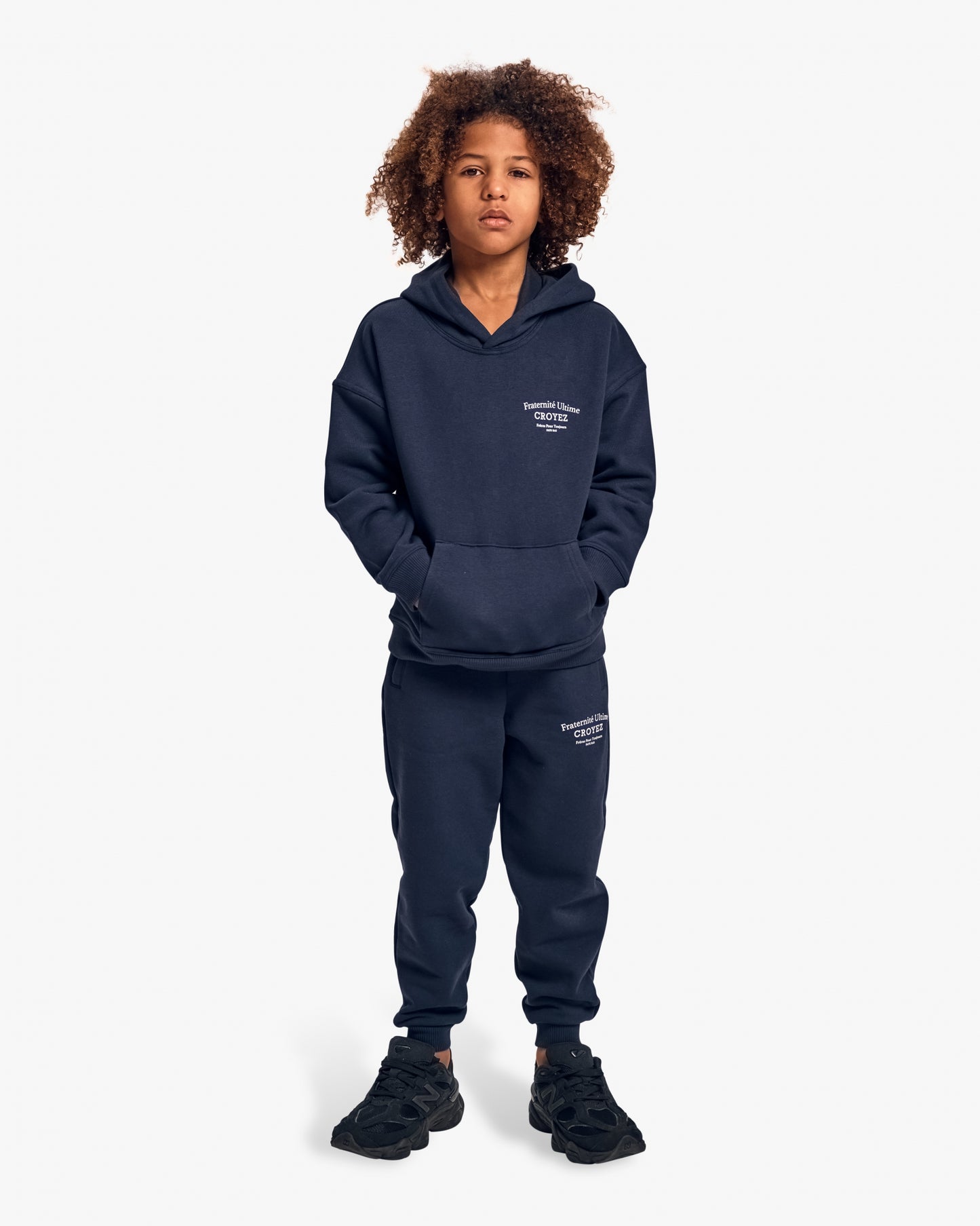 Croyez Mini Fraternité Hoodie | Navy