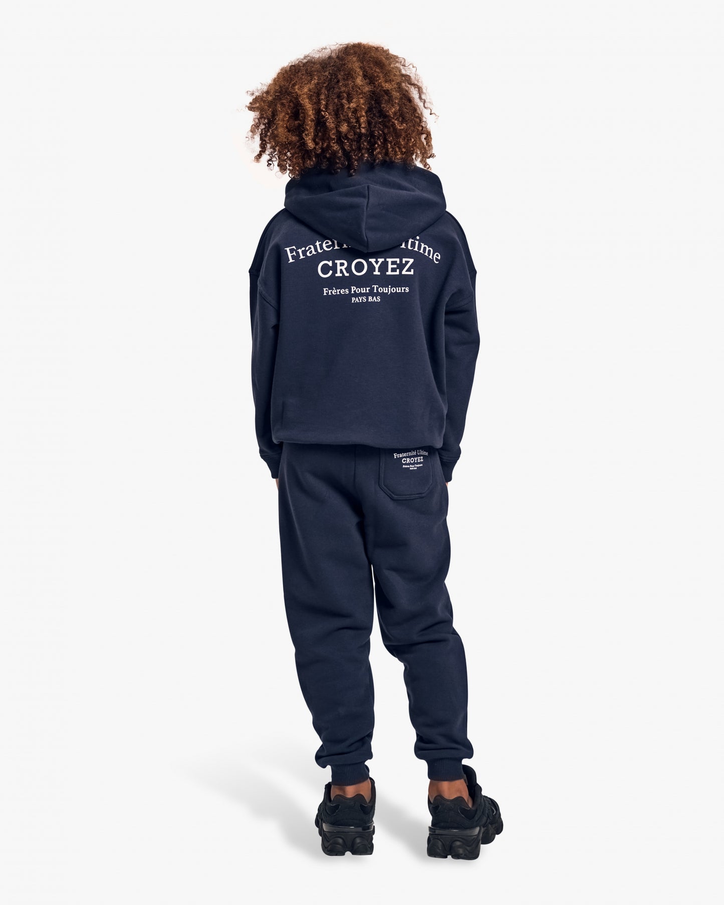 Croyez Mini Fraternité Hoodie | Navy