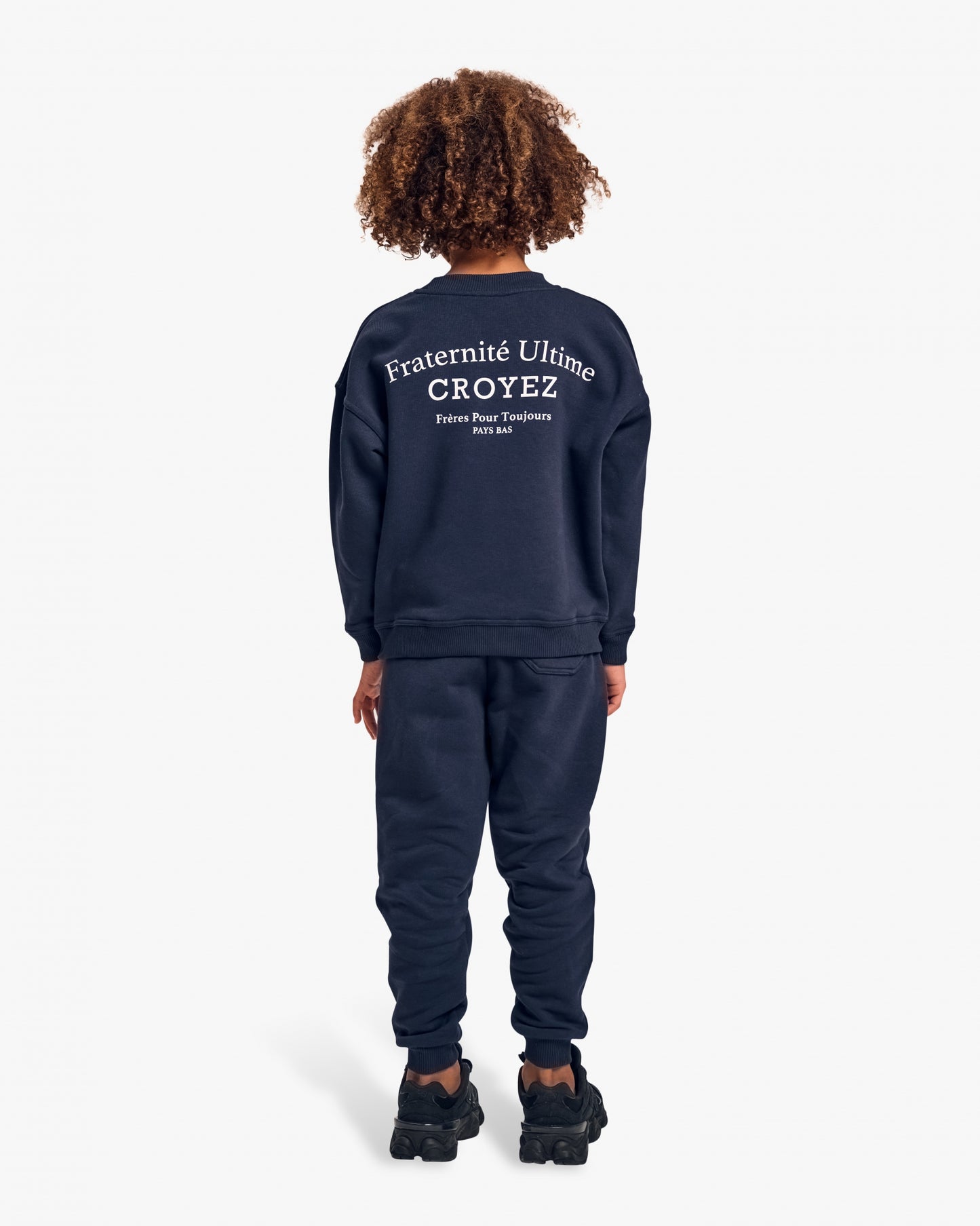 Croyez Mini Fraternité Sweatpants | Navy