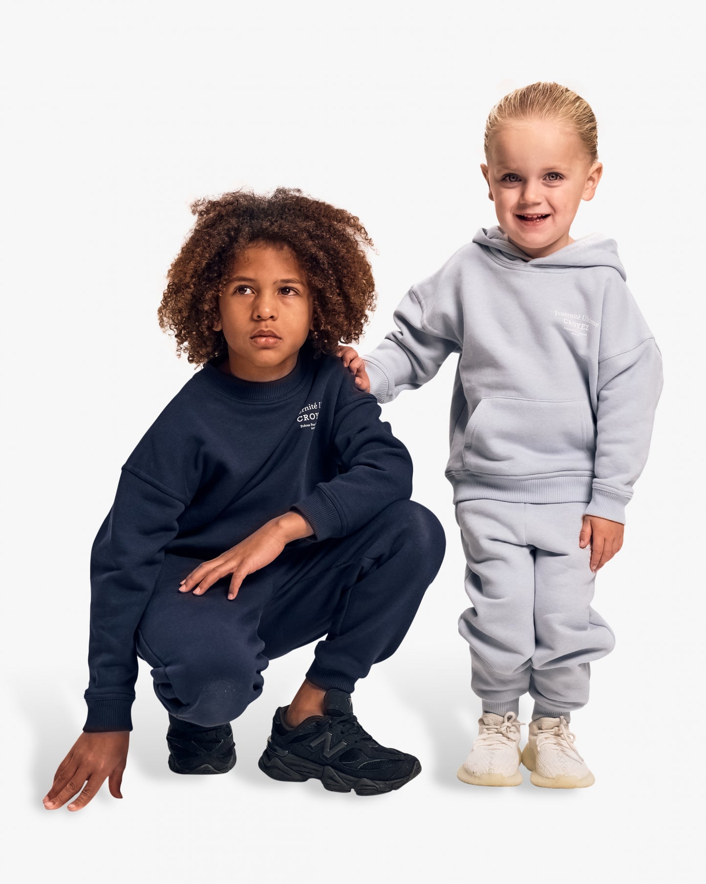 Croyez Mini Fraternité Sweatpants | Light Blue