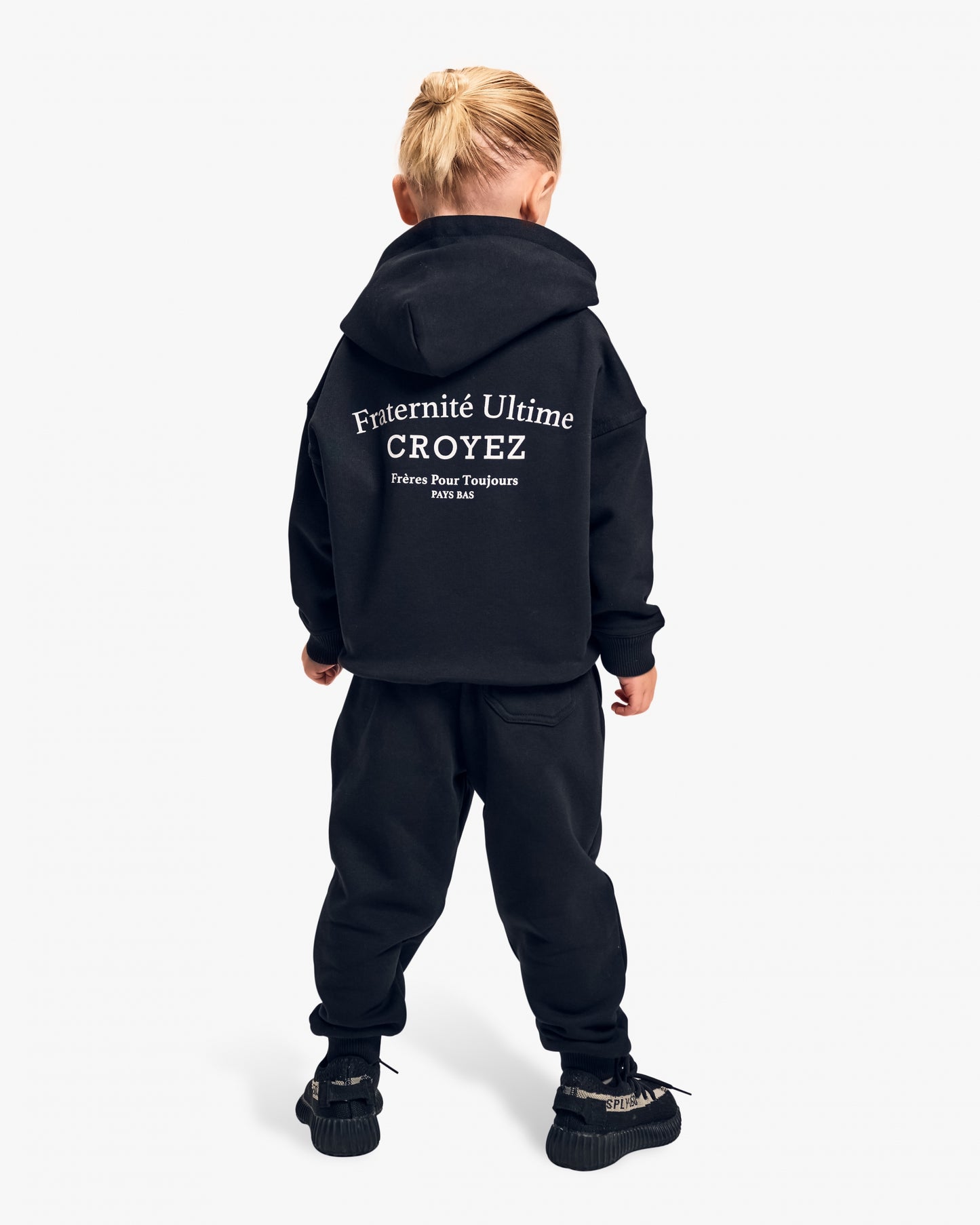 Croyez Mini Fraternité Sweatpants | Black