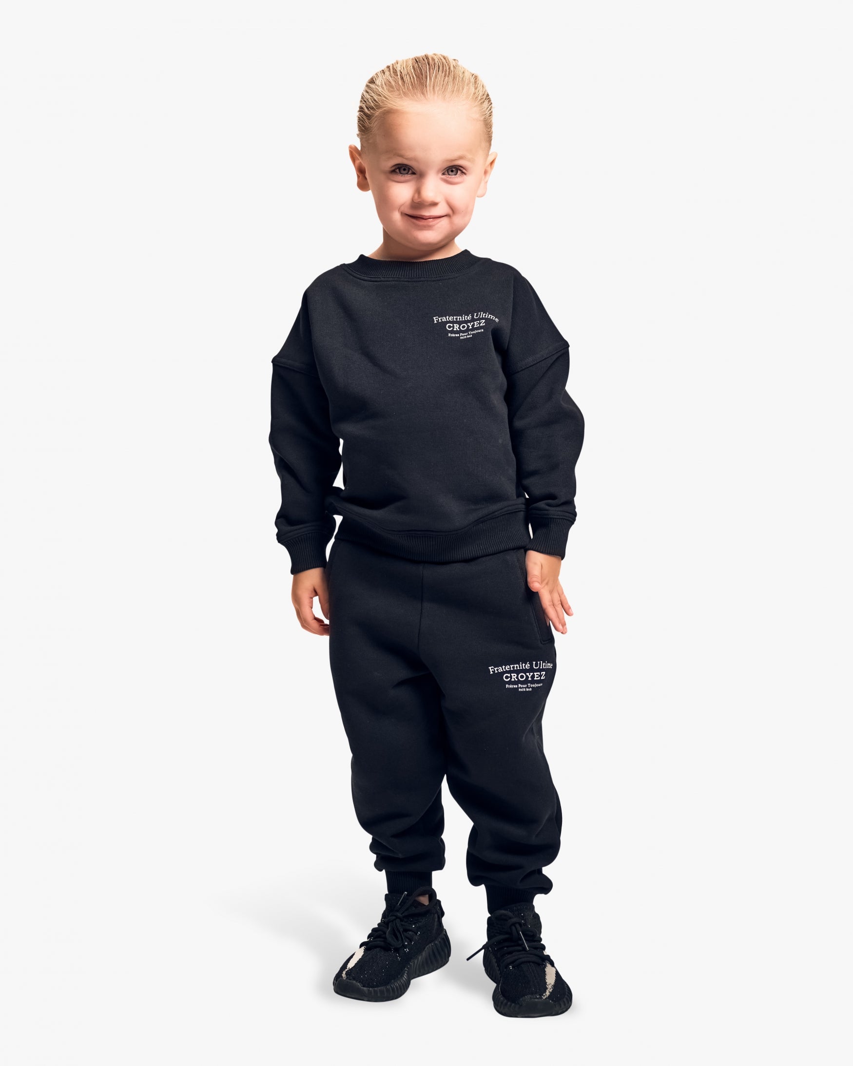 CROYEZ MINI FRATERNITÉ SWEATER | BLACK