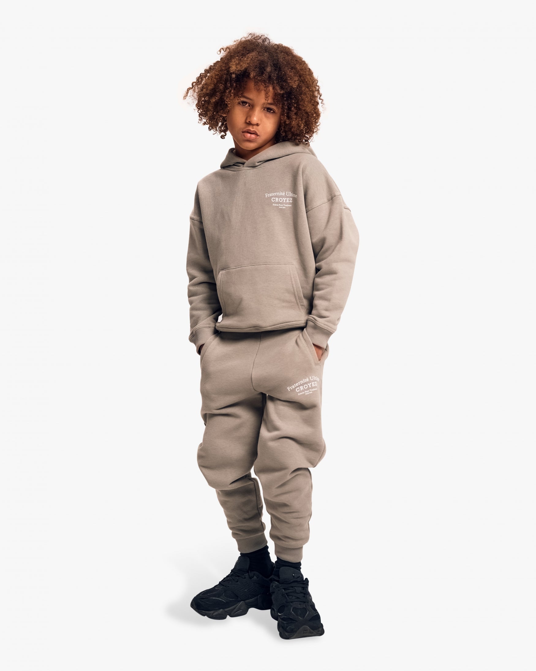 CROYEZ MINI FRATERNITÉ HOODIE | VINTAGE GREY