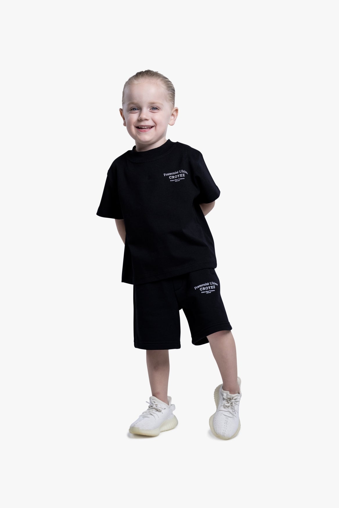 CROYEZ MINI FRATERNITÉ T-SHIRT - BLACK