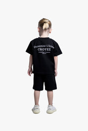 CROYEZ MINI FRATERNITÉ T-SHIRT | BLACK