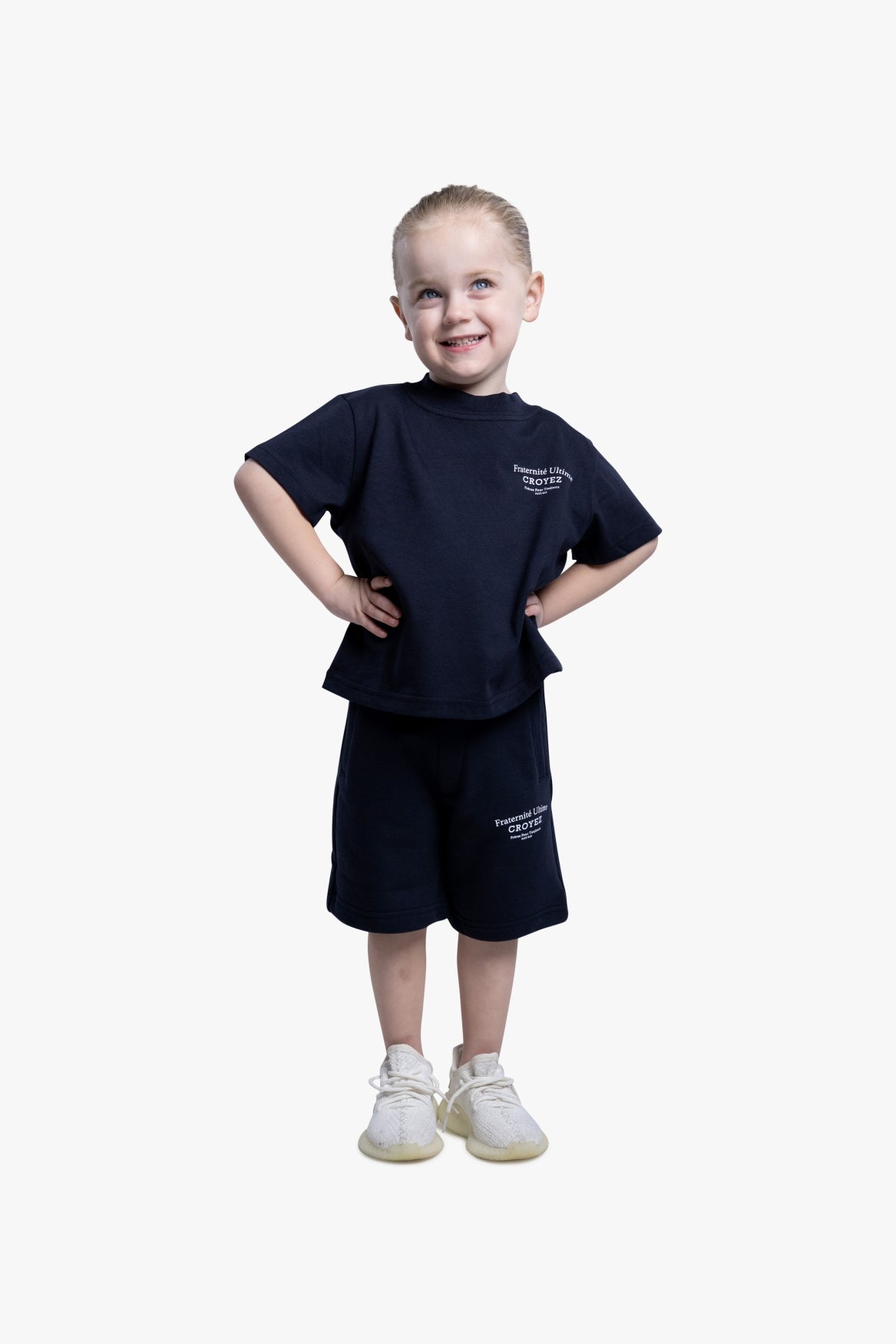 CROYEZ MINI FRATERNITÉ T-SHIRT - NAVY