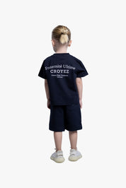 CROYEZ MINI FRATERNITÉ T-SHIRT | NAVY