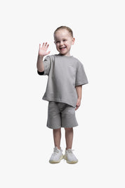 CROYEZ MINI FRATERNITÉ T-SHIRT | VINTAGE-GRAU