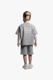 CROYEZ MINI FRATERNITÉ T-SHIRT | VINTAGE-GRAU