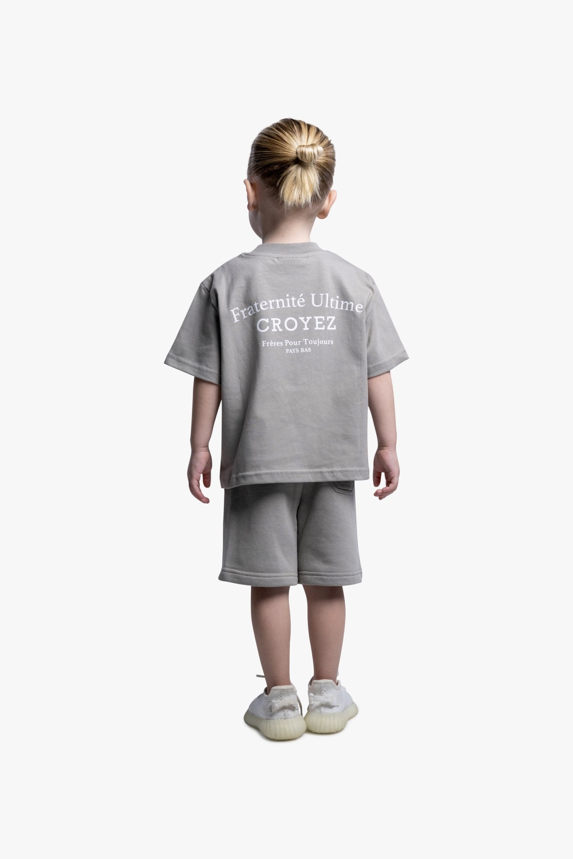 CROYEZ MINI FRATERNITÉ T-SHIRT - VINTAGE GREY