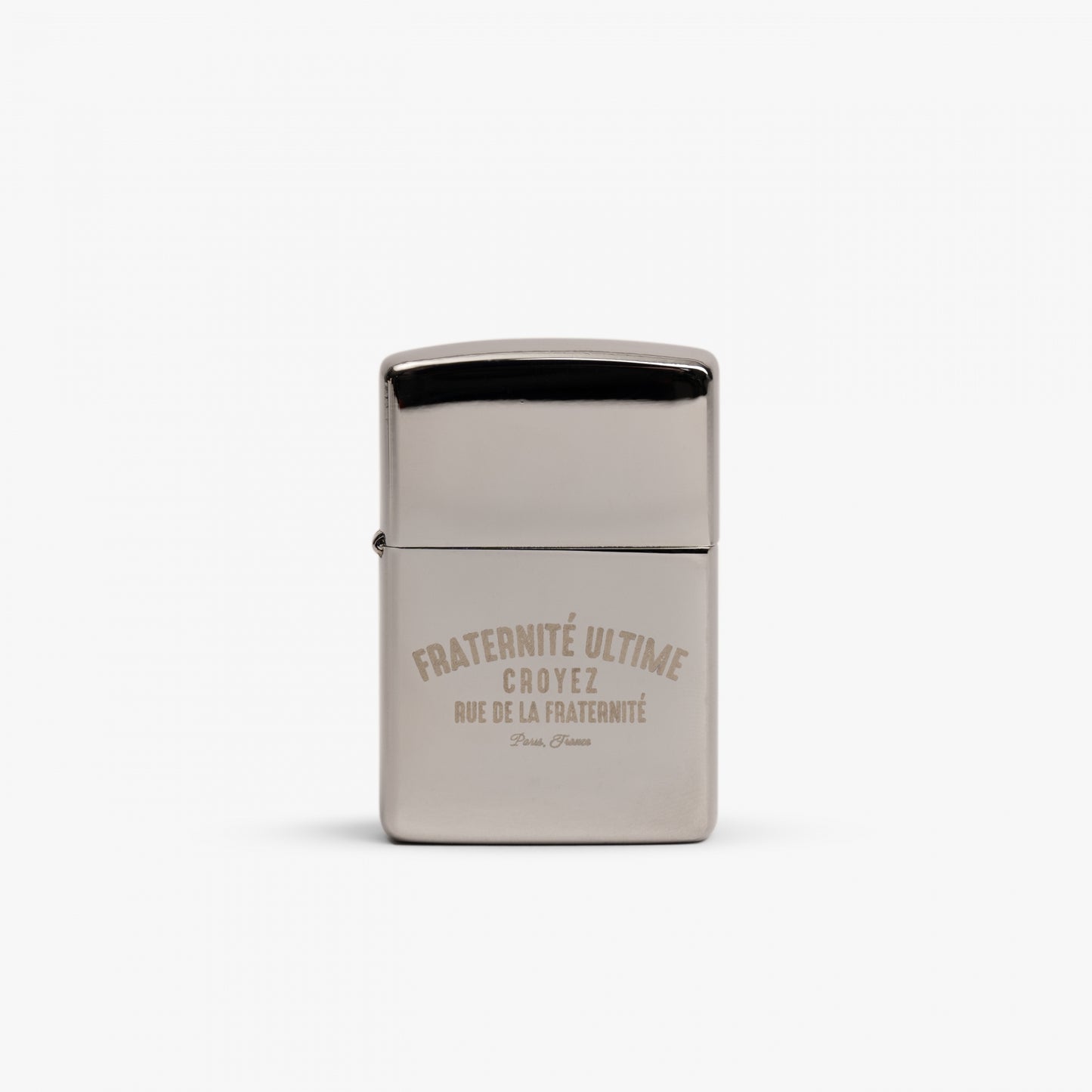 Croyez Fraternité Refillable Lighter | Silver