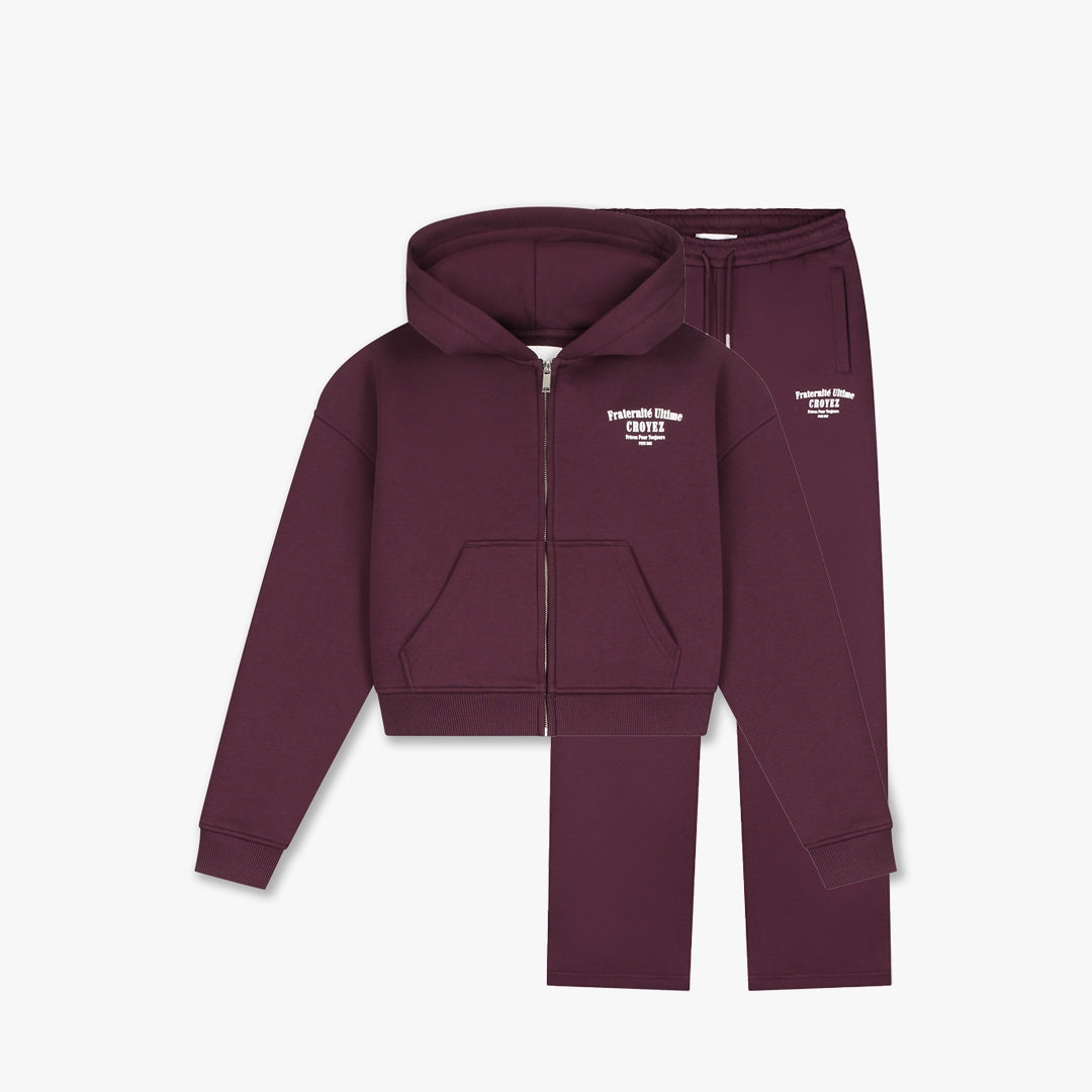 CW1-BF25-01_Croyez_Women_Fraternite_Tracksuit_Burgundy_Top_Front.jpg