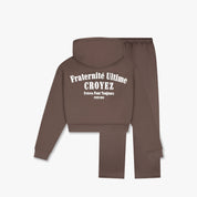 Croyez Women Fraternité Tracksuit | Chocolate