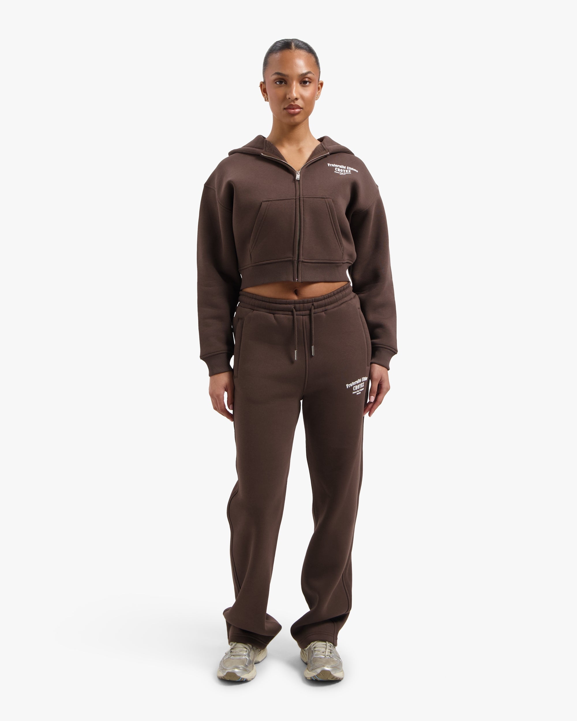 Croyez Women Fraternité Tracksuit | Chocolate