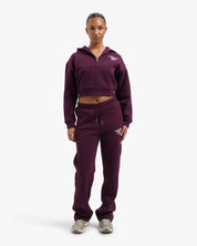 Croyez Women Fraternité Tracksuit | Burgundy