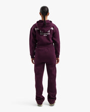Croyez Women Fraternité Tracksuit | Burgundy