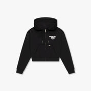 CROYEZ WOMEN FRATERNITÉ ZIP HOODIE | BLACK