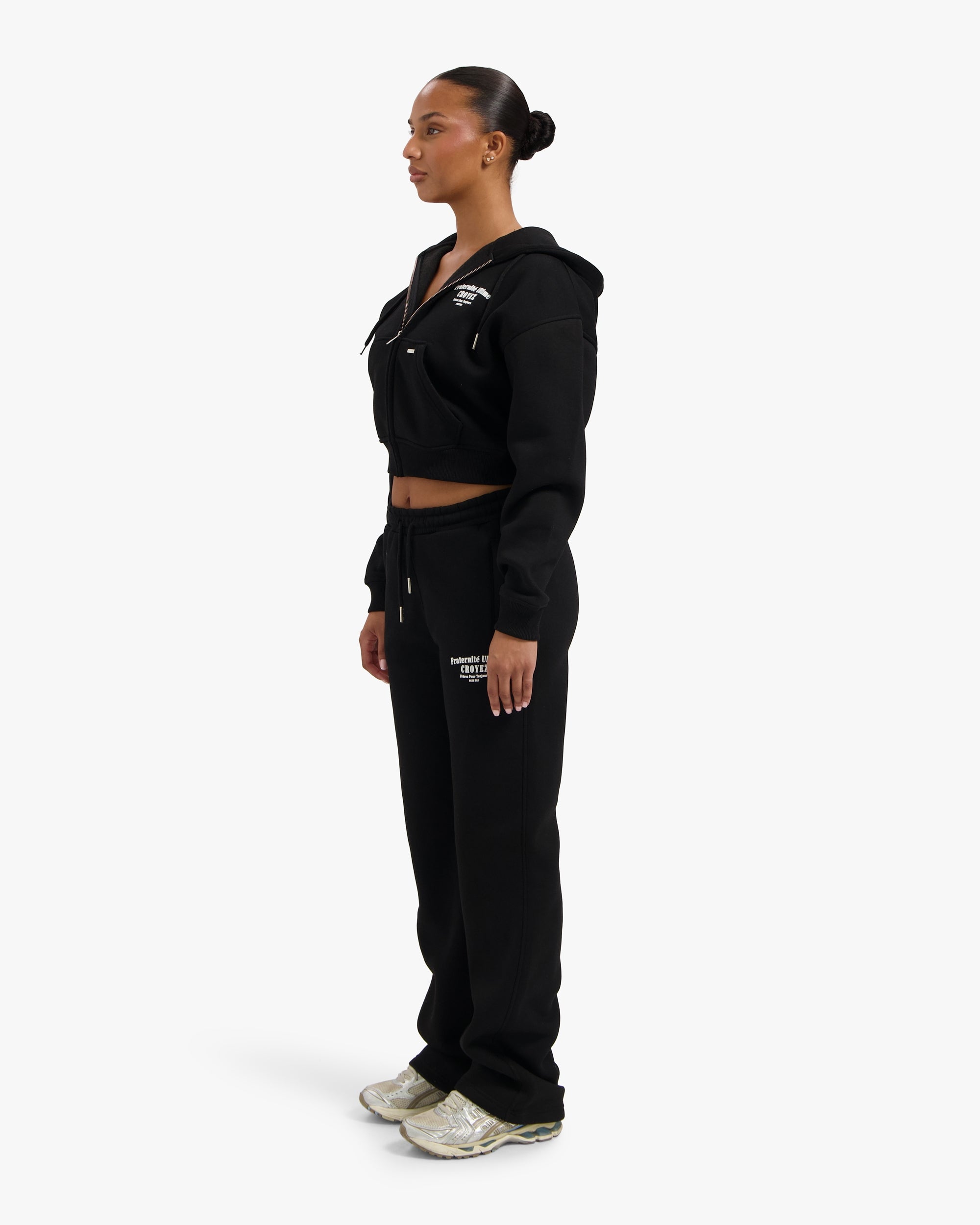 Croyez Women Fraternité Tracksuit | Black