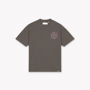 Croyez Contour De La Fleur T-Shirt | Washed Brown