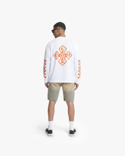 Croyez Cross Longsleeve | White/Orange