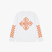 Croyez Cross Longsleeve | White/Orange