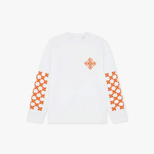 Croyez Cross Longsleeve | White/Orange