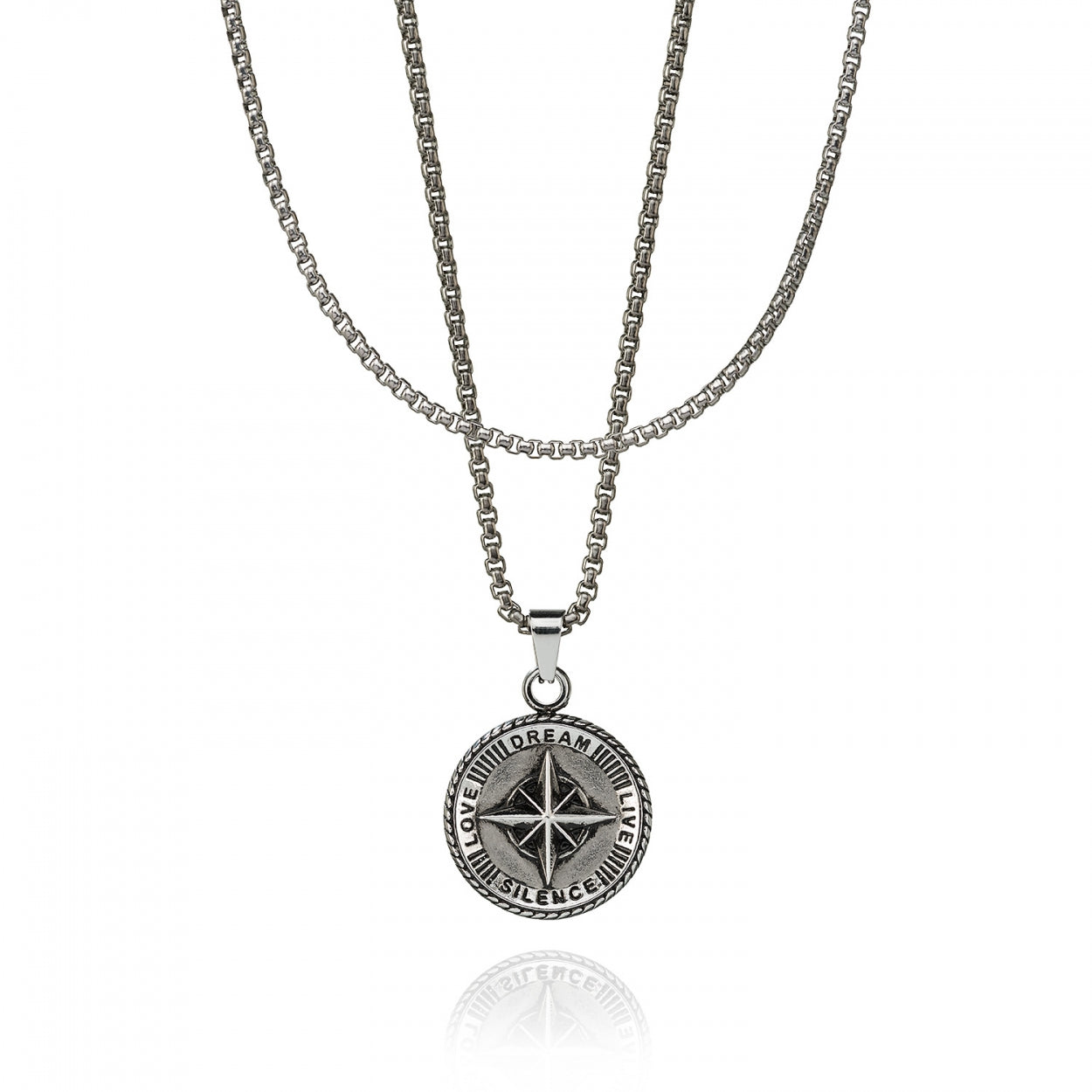 CROYEZ BOX COMPASS LAYERUP - SILVER