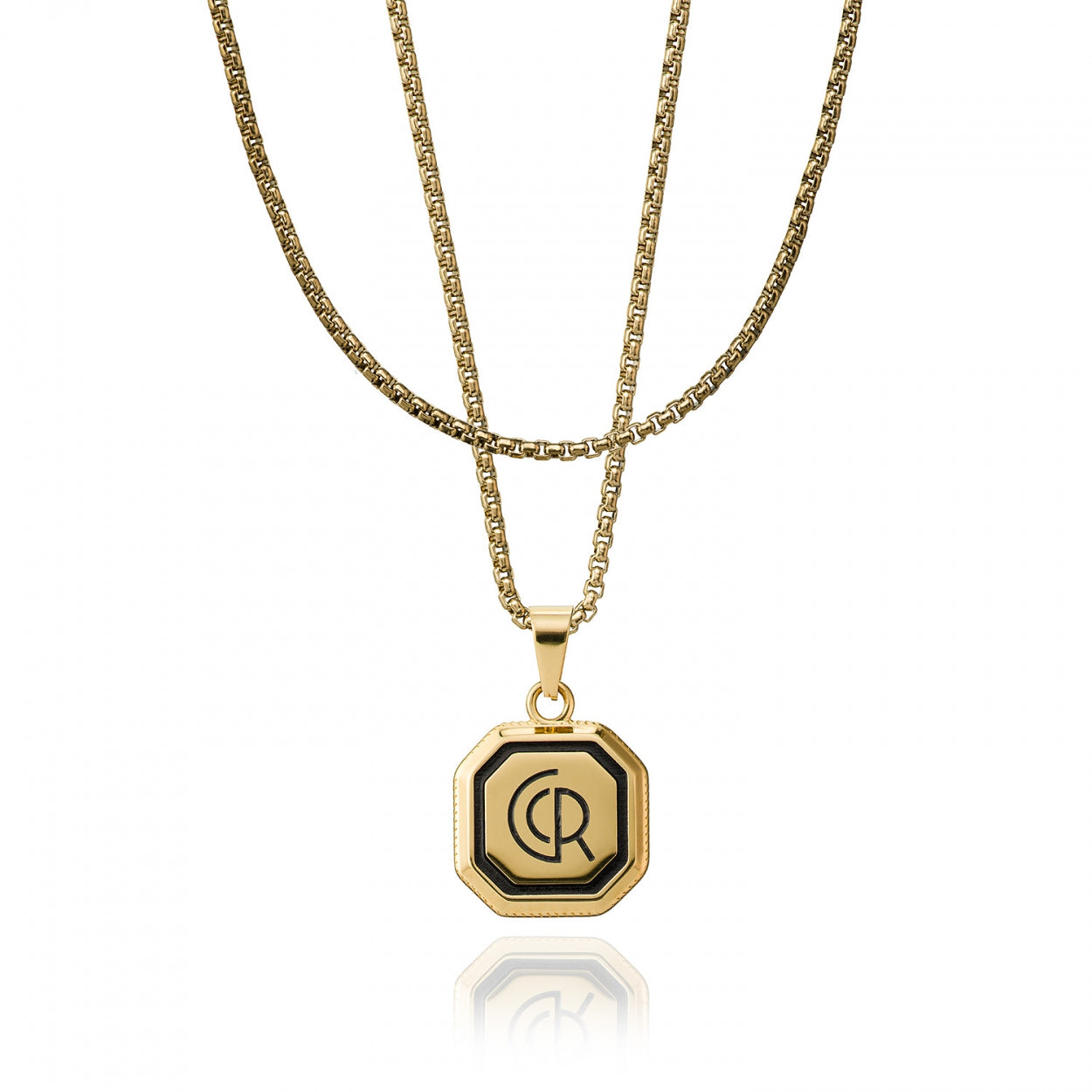 CROYEZ MONOGRAM LAYERUP - GOLD