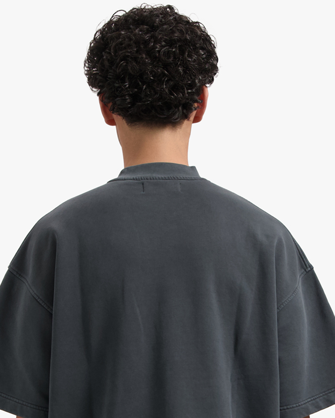 CROYEZ GARMENT DYE FRATERNITÉ T-SHIRT | BLACK