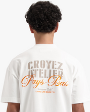 CROYEZ SUMMER CLUB T-SHIRT | WHITE