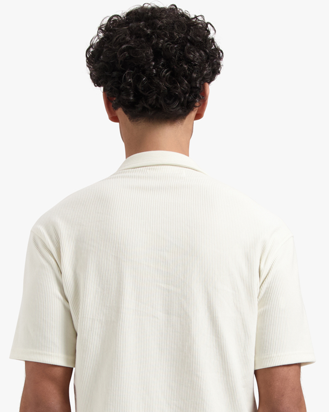 CROYEZ RIBBED SHIRT | OFF-WHITE