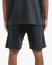 CROYEZ GARMENT DYE FRATERNITÉ SHORTS | BLACK