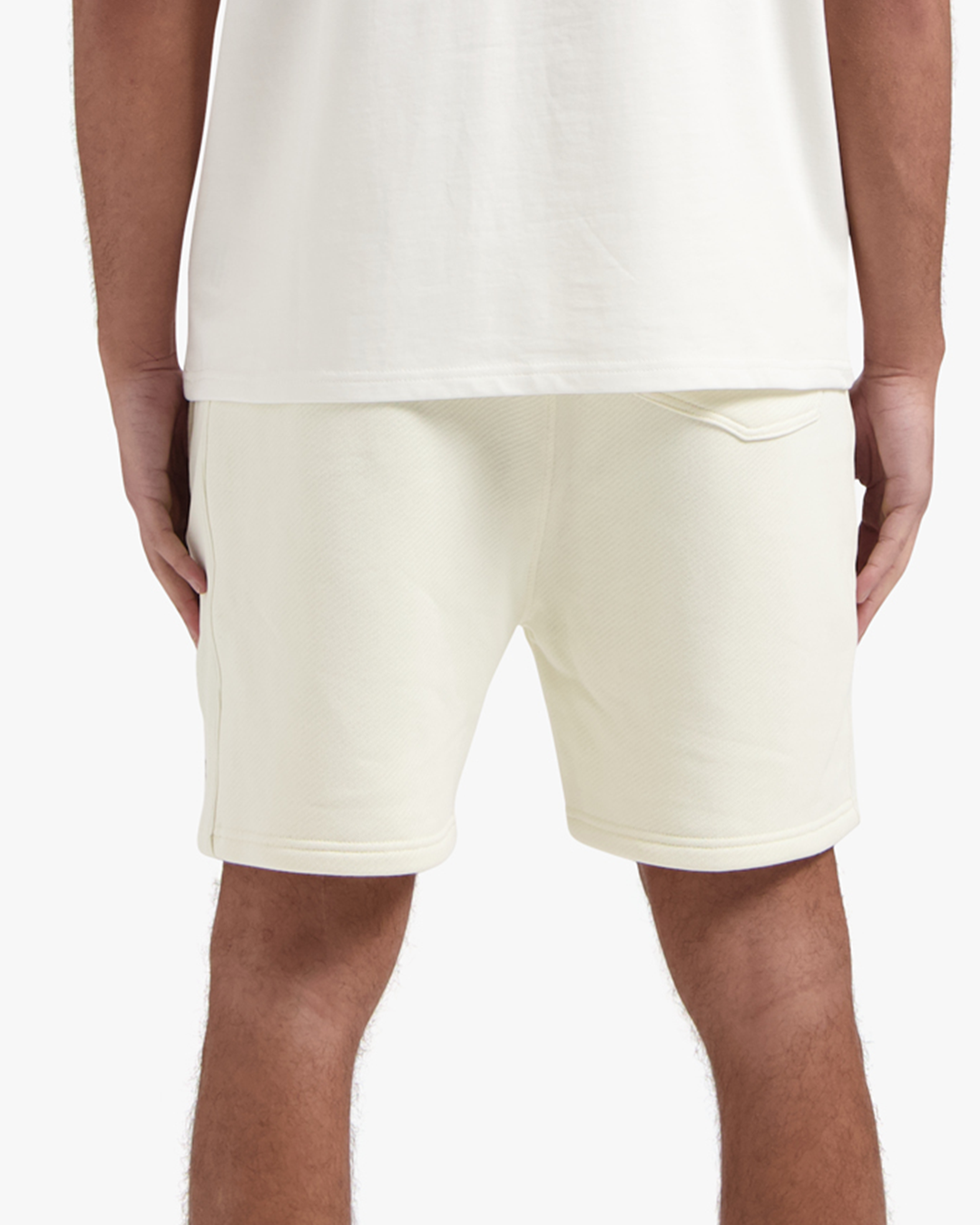 CROYEZ HEAVYWEIGHT LOGO SHORTS | OFF-WHITE