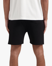 CROYEZ HEAVYWEIGHT LOGO SHORTS | BLACK
