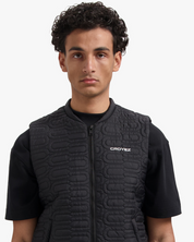 CROYEZ GALLERY QUILTED VEST | BLACK
