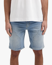 CROYEZ CD1 CARPENTER DENIM SHORTS | LIGHT BLUE