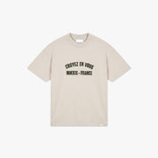 Croyez Applique T-Shirt | Light Beige