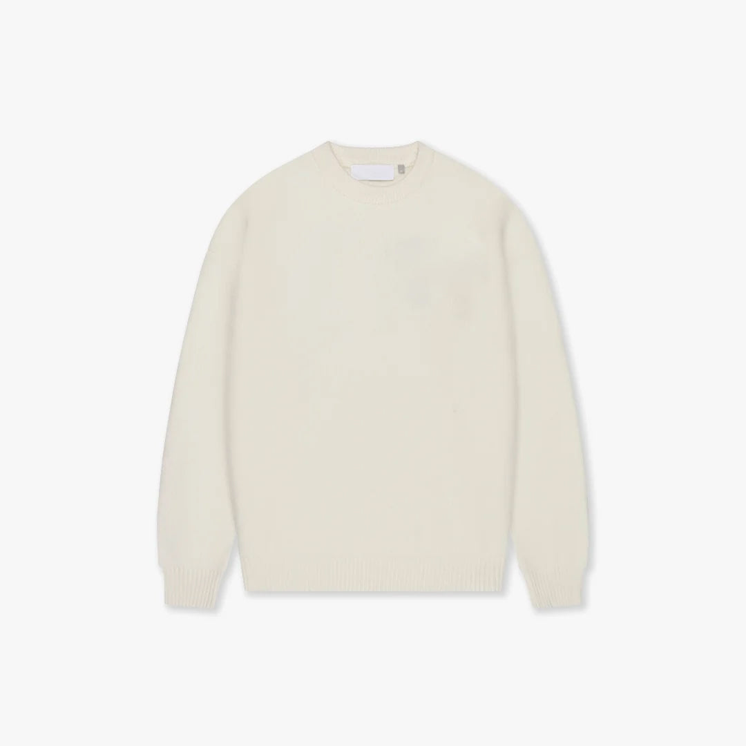  Croyez Art Studio Knit Sweater | Off-White/Cherry