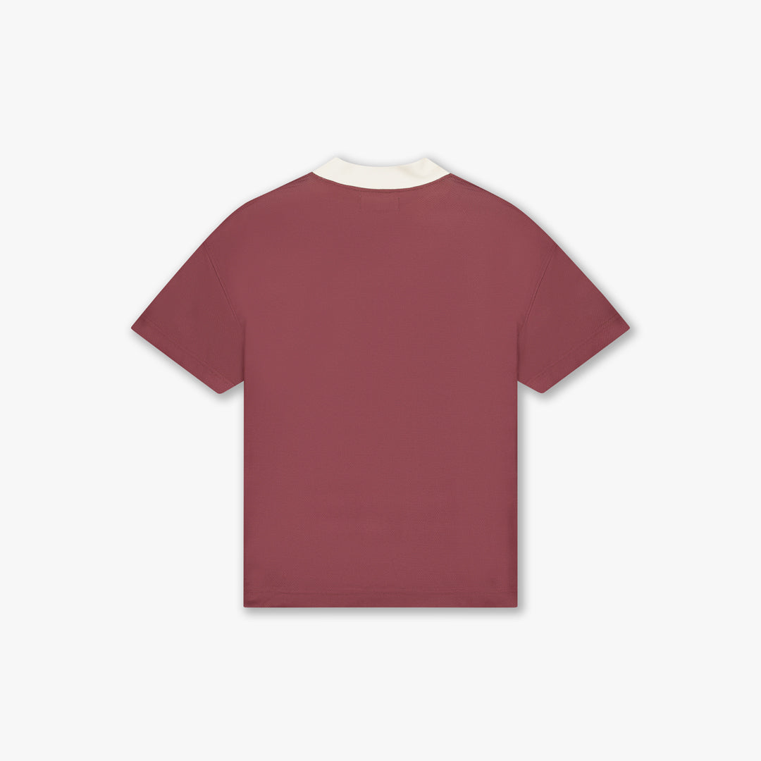 Croyez Camo Mesh Jersey | Cherry/Off-White