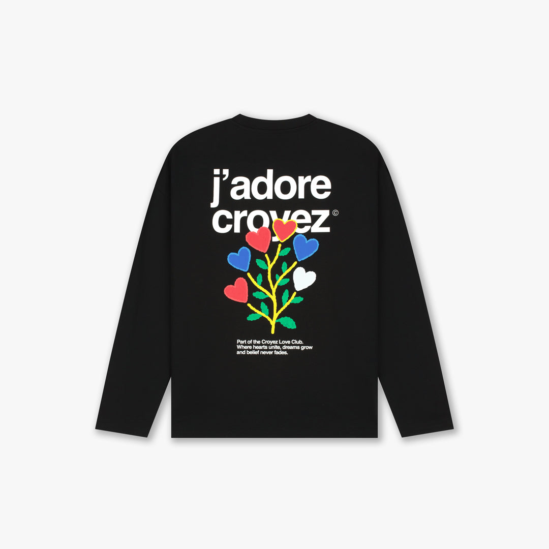 Croyez J'Adore Longsleeve T-Shirt | Black