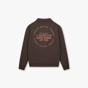 Croyez Le Galerie D'Art Half-Zip Sweater | Brown