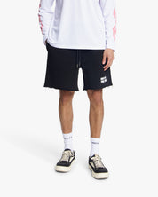 Croyez Relaxed Paris Shorts | Black